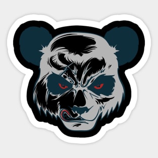 Panda monster Sticker